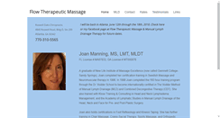 Desktop Screenshot of flowtherapeuticmassage.com